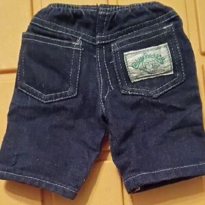 Cabbage Patch Navy Blue Denim Shorts